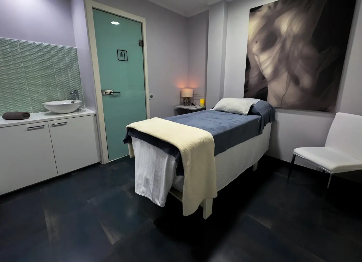 Cabina de tratamientos faciales de Centro EBM